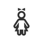 Girl 0105y SVG Icon